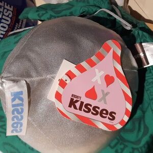 Hershey's Kisses Silver Plush NWT